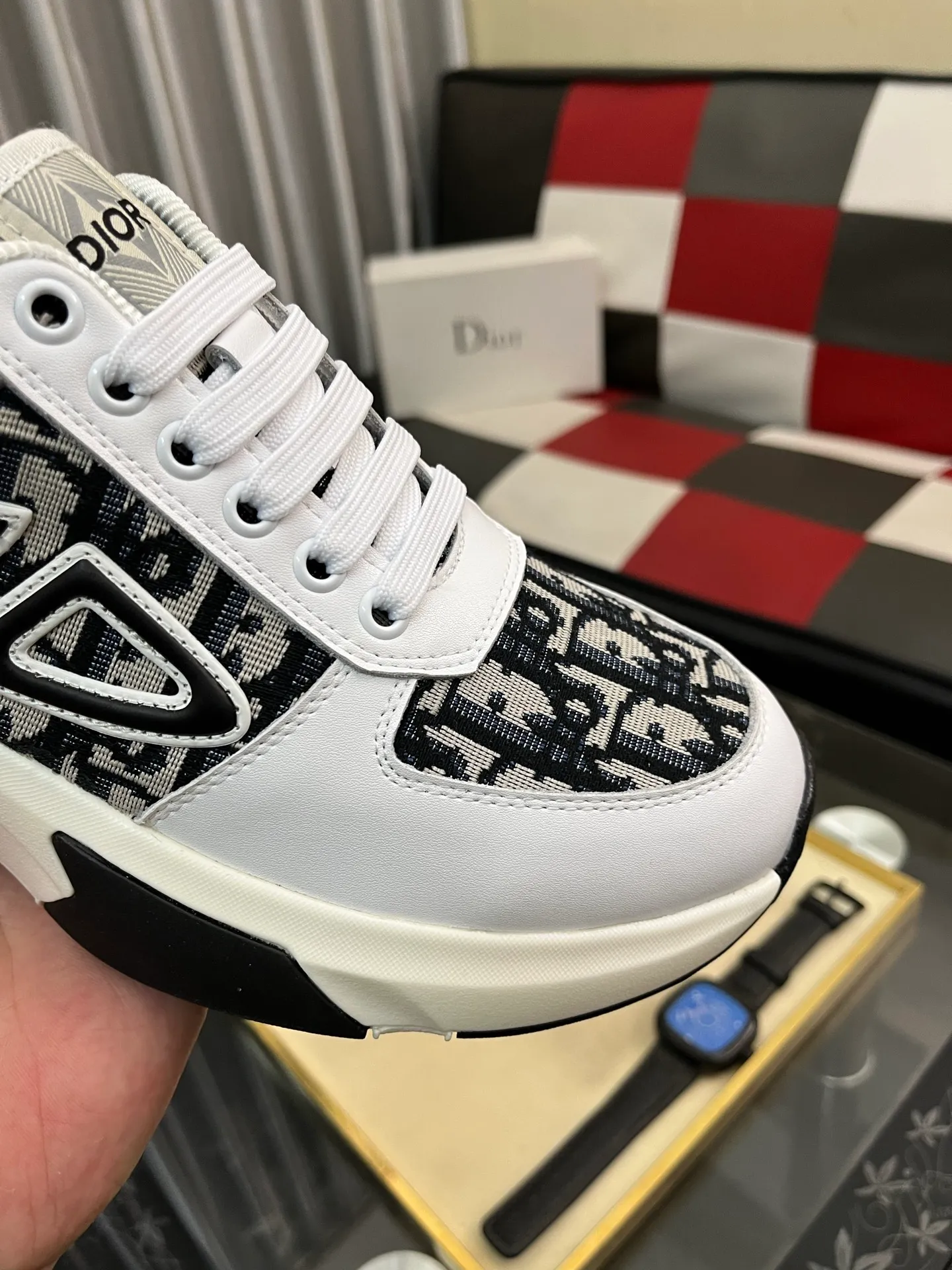 Men's Men's Shoes 💰438⌚️⌚️"Dior DIOR*" latest hot style casual shoes, top brand [seduce] luxury~purchase, top~quality. [Strong] The upper is made of imported breathable cowhide with material ➕ breathable sheepskin feet (•) and fine workmanship. Code number: 38-444️⃣Colors available